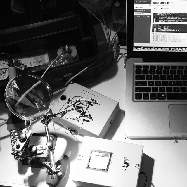 Desk clutter